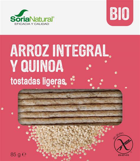 SoriaNatural- Torrades arròs integral i quinoa