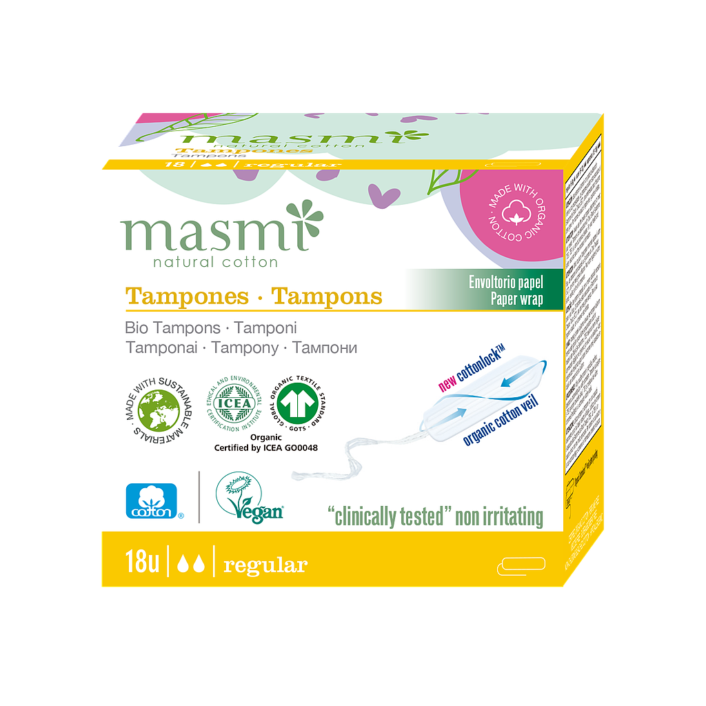 Masmi tampó digital regular 18u cotó eco