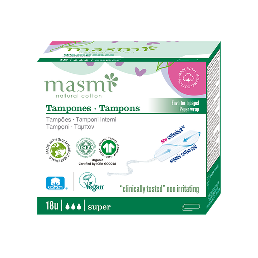 Masmi tampó digital super 18u cotó eco 