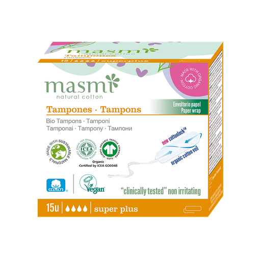 Masmi tampó digital super plus 15u cotó eco