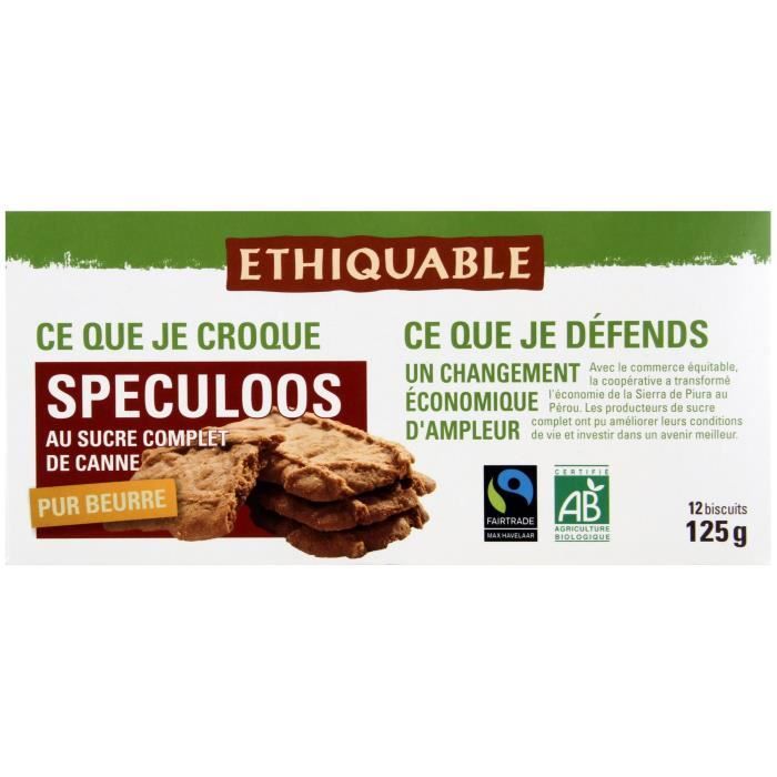 Galetes Speculoos Ethiquable125g