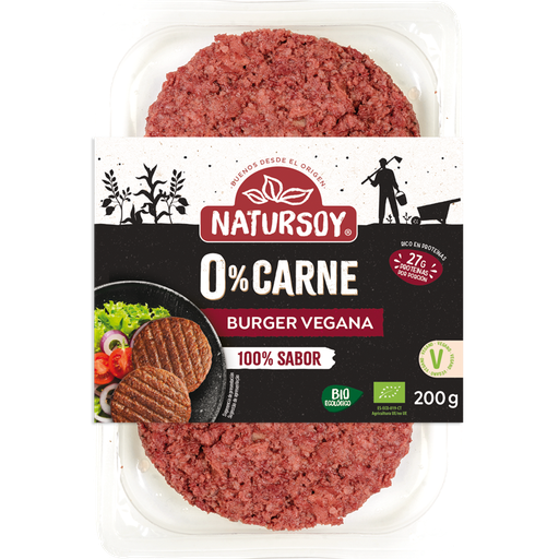 Natursoy - Burger vegana 200g