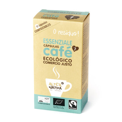 Cafè capsules compostables ESSENZIALE 10 unitats - A3