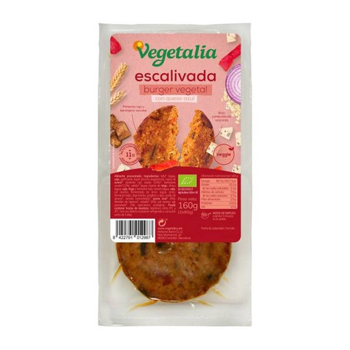 VG Vegeburguer escalivada i formatge blau 160 g