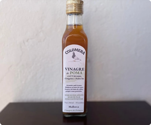 Vinagre poma espècies 250 ml - Colomera