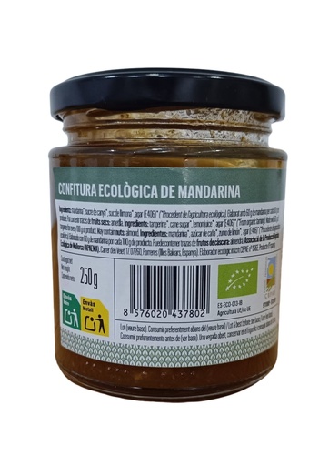 Confitura Mandarina ECO Mallorca