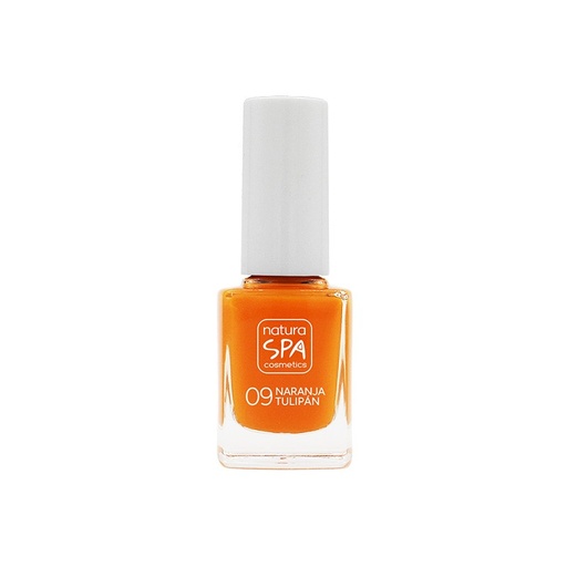 Esmalt ungles 09 Taronja tulipa NaturaSpa