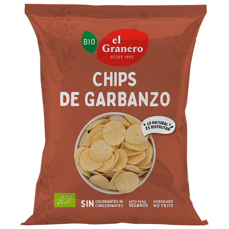 Xips de cigrons El Granero 80g