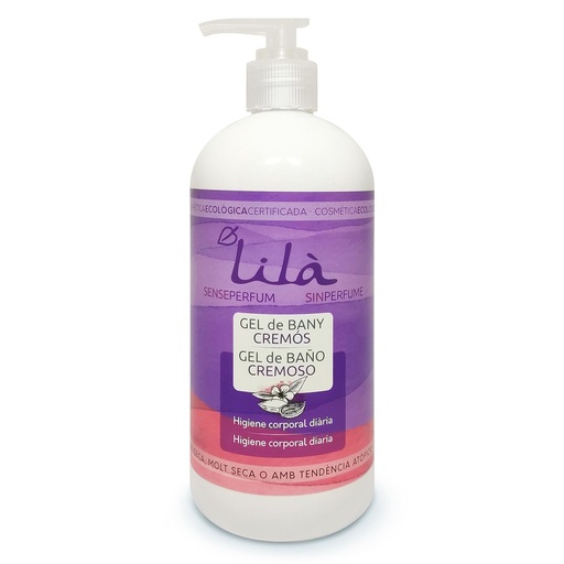 Lilà- Gel de bany cremòs 500 ml