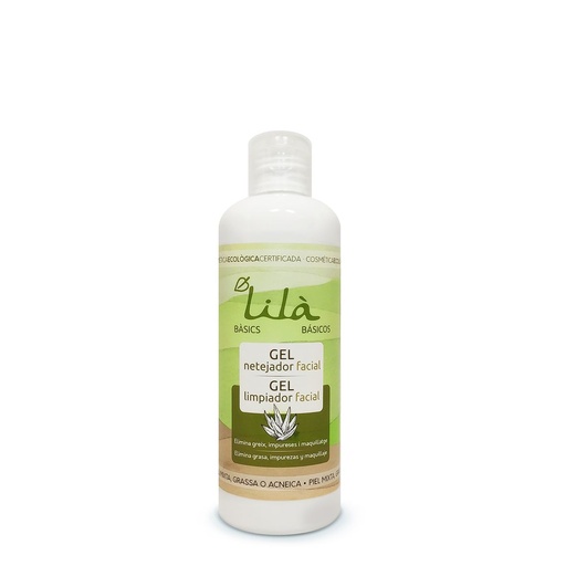 Lilà- Gel netejador facial bàsics 250 ml