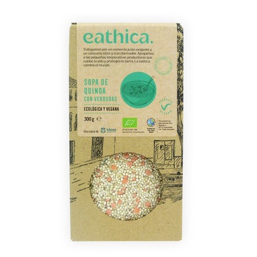 Sopa de quinoa amb vegetals 300 g
