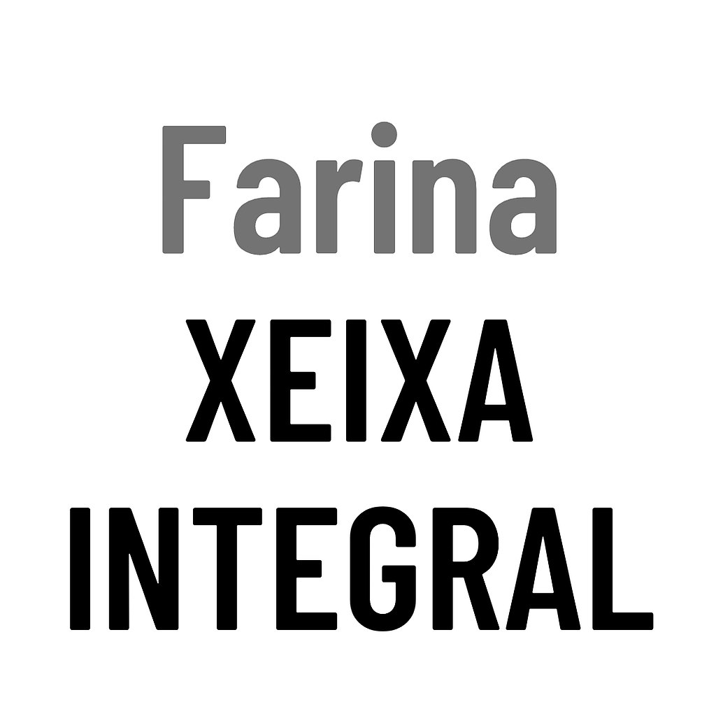 Farina Xeixa integral kg