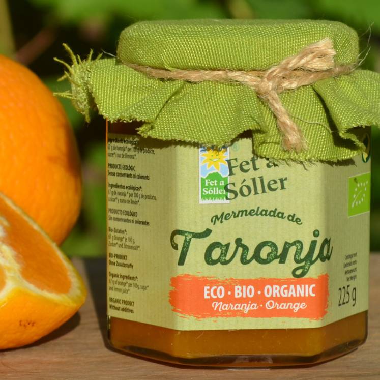 Fet a Sóller - Confitura taronja Eco 225 g