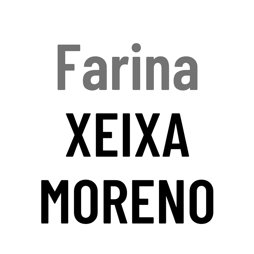 Farina Xeixa moreno kg