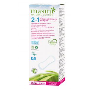 Masmi 2en1 protegeslip maxiplus/compre. ultra 24 ud ECO