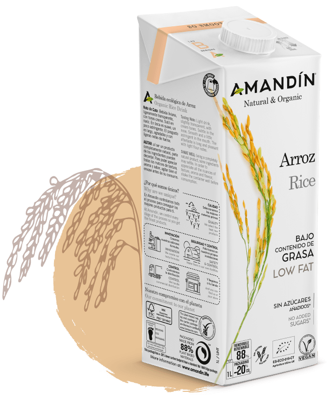 Amandin - Beguda Arròs 1 l