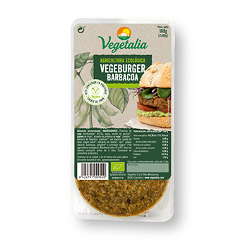 Vegetalia -vegeburguer barbacoa bio 2 x 80 gr
